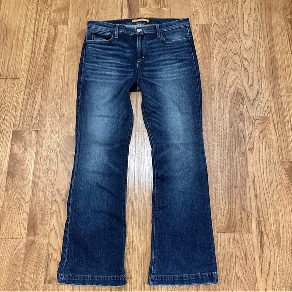 Joe's Jeans Denim - JOE’S The Frankie Bootcut mid rise bootcut Jeans Dark Wash